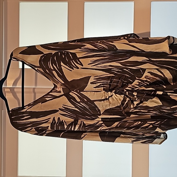 NWT Free People Palm Shadow Maxi Kaftan from Anthropologie - Stunning Piece! - Picture 3 of 9